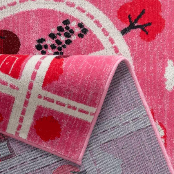 Covor Covoare Ungheni Delta 24 Pink / Polipropilenă photo 5