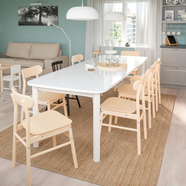 Masă de bucătărie extensibilă Ikea Strandtorp PAL/ White photo 4