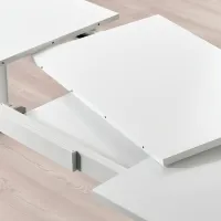 Кухонный стол раскладной Ikea Strandtorp ДСП/ Белый photo 5