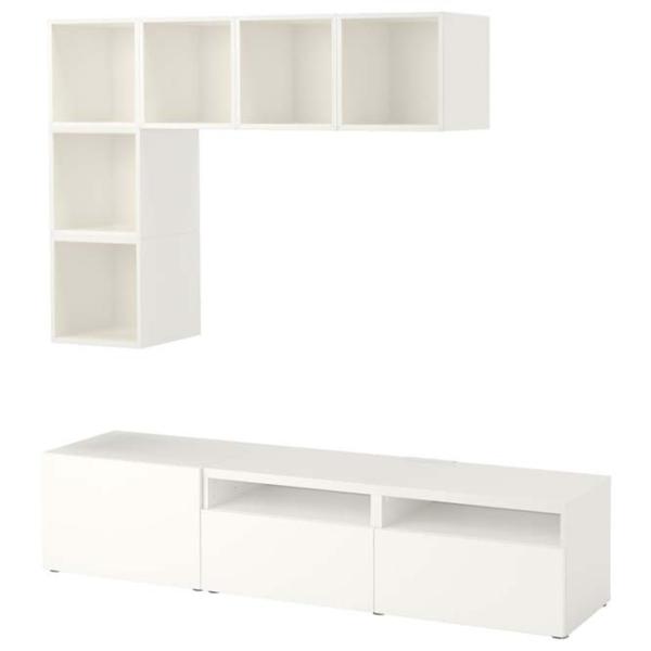 Living Ikea Besta/Eket Modulară / White photo 1