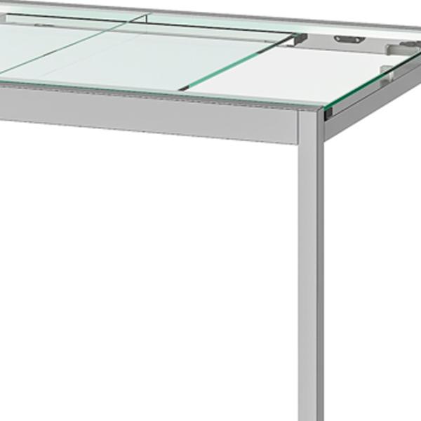 Masă de bucătărie extensibilă Ikea Glivarp Sticlă/ Crom photo 3 Masă de bucătărie extensibilă Ikea Glivarp Sticlă/ Crom photo 3