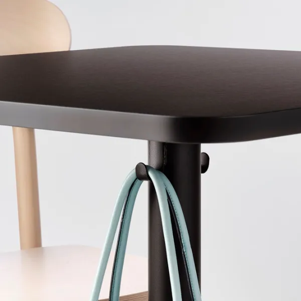 Masă de bucătărie fixă Ikea Stensele PAL/ Black photo 2