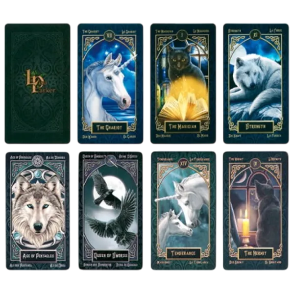 Настольная игра Fournier Familiars Tarot by Lisa Parker 18+/ Карты таро photo 3