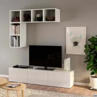 Living Ikea Besta/Eket Modulară / White photo 2