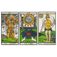 Joc de masă Fournier El Gran Tarot Esoterico 18+/ Cărți de tarot photo 4