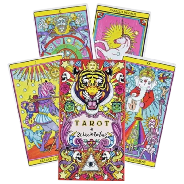 Настольная игра Fournier Tarot El Dios de los tres 18+/ Карты таро photo 2