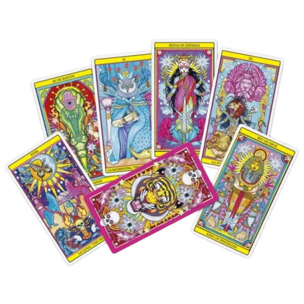 Настольная игра Fournier Tarot El Dios de los tres 18+/ Карты таро photo 3