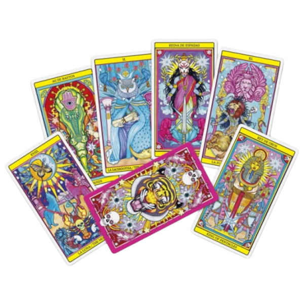 Настольная игра Fournier Tarot El Dios de los tres 18+/ Карты таро photo 3