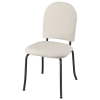 Scaun de bucătărie Ikea Ebbalycke/Idekulla Stofă/ Beige Black