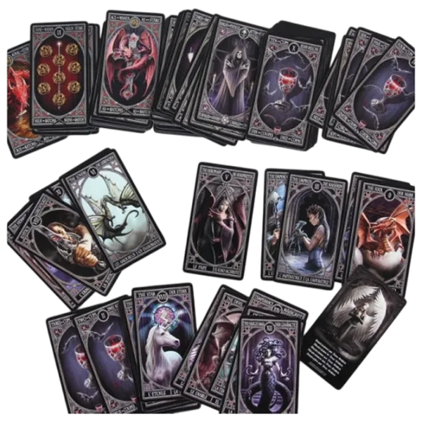 Настольная игра Fournier Gothic Tarot by Anne Stokes 18+/ Карты таро photo 3