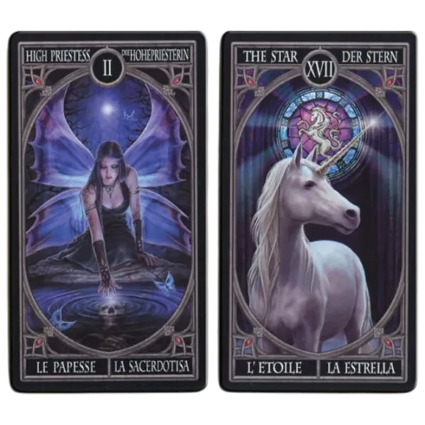 Настольная игра Fournier Gothic Tarot by Anne Stokes 18+/ Карты таро photo 4