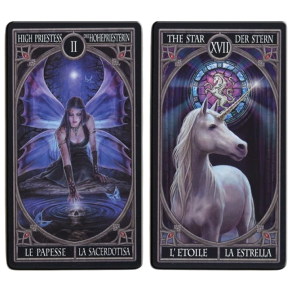 Настольная игра Fournier Gothic Tarot by Anne Stokes 18+/ Карты таро photo 4