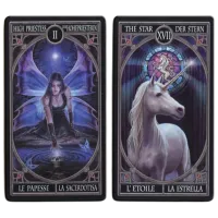 Joc de masă Fournier Gothic Tarot by Anne Stokes 18+/ Cărți de tarot photo 4