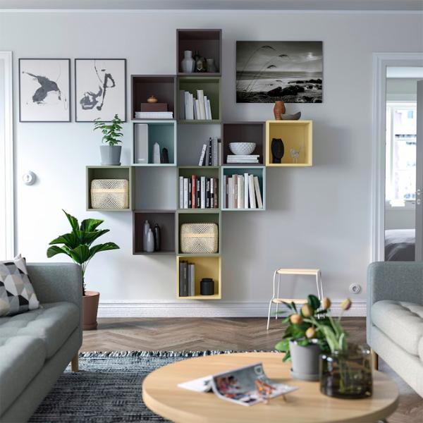 Полки Ikea Eket ДСП / Разноцветный photo 3
