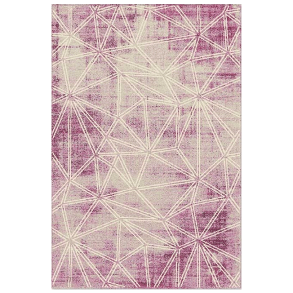 Ковер Covoare Ungheni Delta 24 Розовый / Полипропилен photo 1