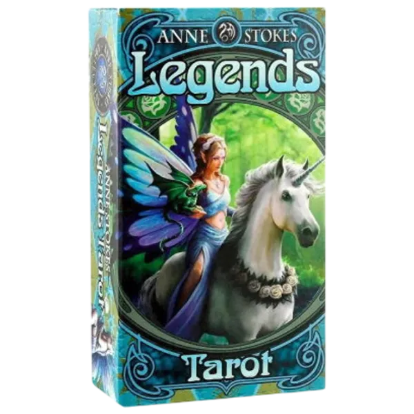 Настольная игра Fournier Legends Tarot by Anne Stokes 18+/ Карты таро photo 1