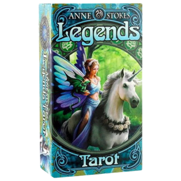 Настольная игра Fournier Legends Tarot by Anne Stokes 18+/ Карты таро photo 1