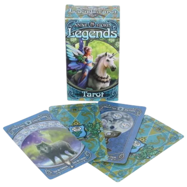 Настольная игра Fournier Legends Tarot by Anne Stokes 18+/ Карты таро photo 2