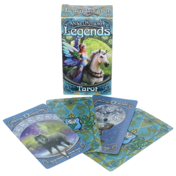 Настольная игра Fournier Legends Tarot by Anne Stokes 18+/ Карты таро photo 2