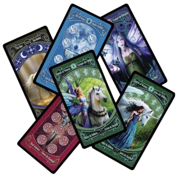 Настольная игра Fournier Legends Tarot by Anne Stokes 18+/ Карты таро photo 3