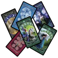 Joc de masă Fournier Legends Tarot by Anne Stokes 18+/ Cărți de tarot photo 3