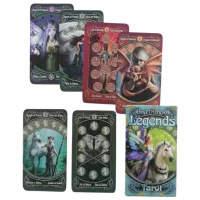 Joc de masă Fournier Legends Tarot by Anne Stokes 18+/ Cărți de tarot photo 4