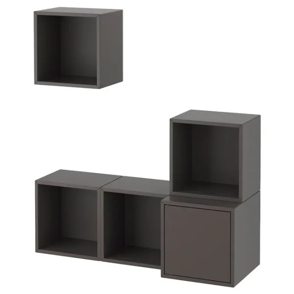 Полки Ikea Eket ДСП / Тёмно-серый photo 1