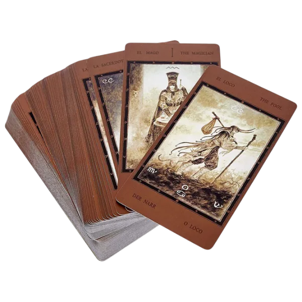 Настольная игра Fournier Tarot de Labyrinth by Luis Royo 18+/ Карты таро photo 2