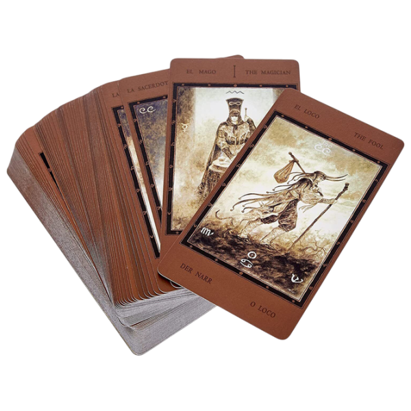 Настольная игра Fournier Tarot de Labyrinth by Luis Royo 18+/ Карты таро photo 2