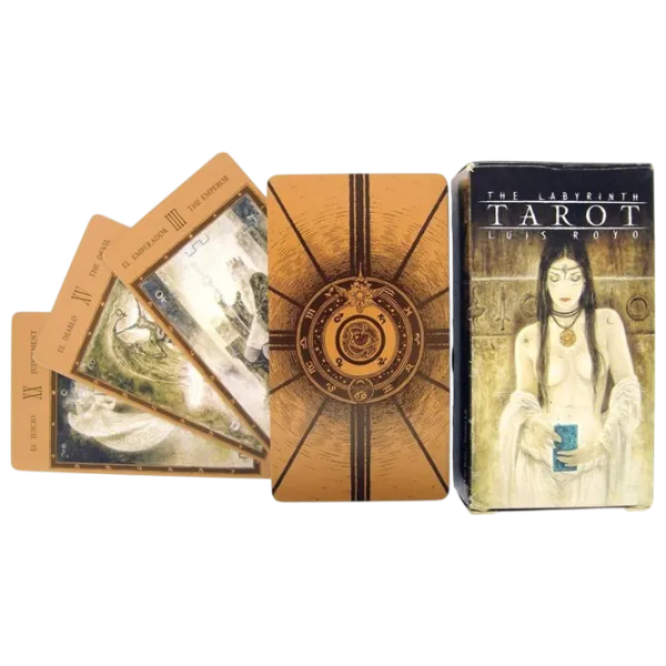 Настольная игра Fournier Tarot de Labyrinth by Luis Royo 18+/ Карты таро photo 3