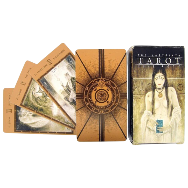 Настольная игра Fournier Tarot de Labyrinth by Luis Royo 18+/ Карты таро photo 3