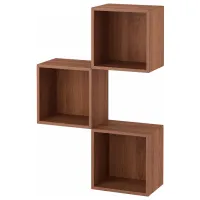 Полки Ikea Eket ДСП / Орех