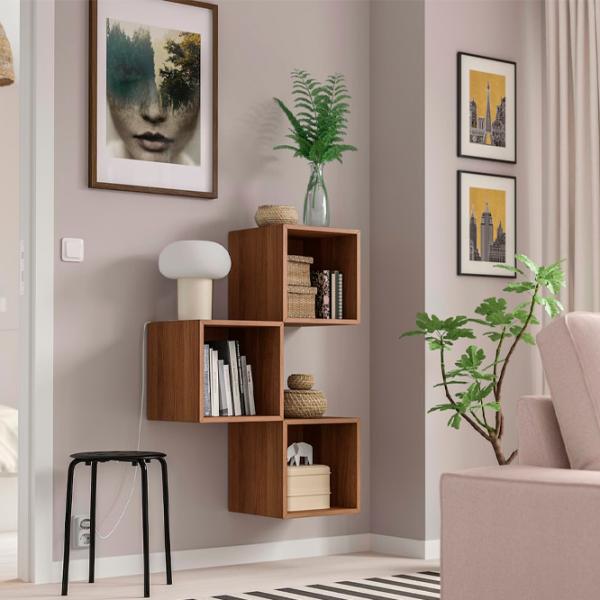 Полки Ikea Eket ДСП / Орех photo 5