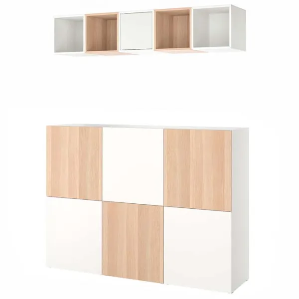 Гостиная Ikea Besta/Eket Модульная / White photo 1 Гостиная Ikea Besta/Eket Модульная / White photo 1