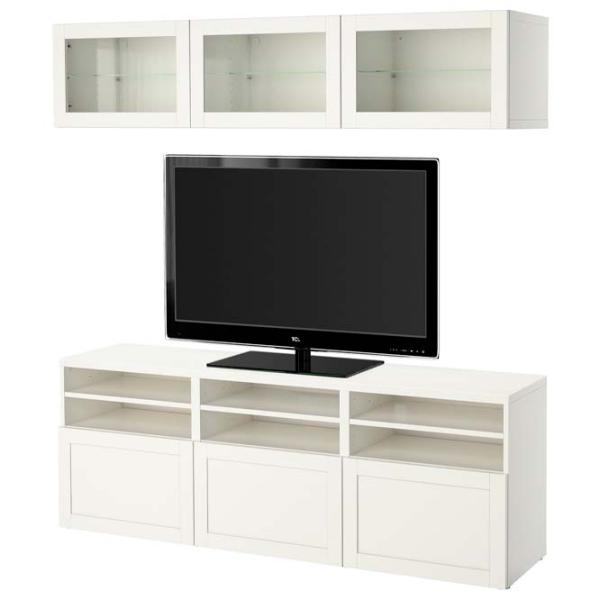 Living Ikea Besta/Eket Modulară / White photo 1