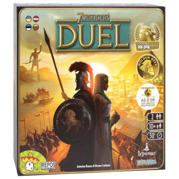 Настольная игра Lifestyle 7 Wonders: Duel 10+/ Стратегия photo 1 Настольная игра Lifestyle 7 Wonders: Duel 10+/ Стратегия photo 1
