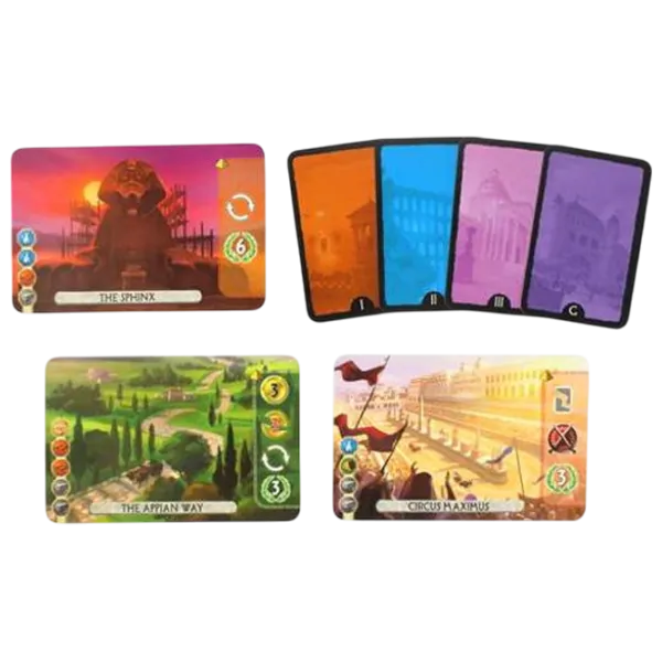 Настольная игра Lifestyle 7 Wonders: Duel 10+/ Стратегия photo 4 Настольная игра Lifestyle 7 Wonders: Duel 10+/ Стратегия photo 4