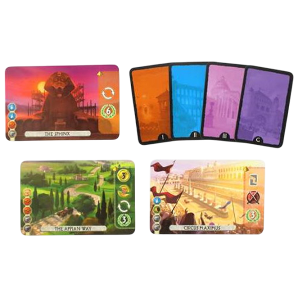 Настольная игра Lifestyle 7 Wonders: Duel 10+/ Стратегия photo 4 Настольная игра Lifestyle 7 Wonders: Duel 10+/ Стратегия photo 4
