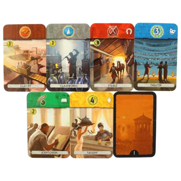 Настольная игра Lifestyle 7 Wonders: Duel 10+/ Стратегия photo 5 Настольная игра Lifestyle 7 Wonders: Duel 10+/ Стратегия photo 5