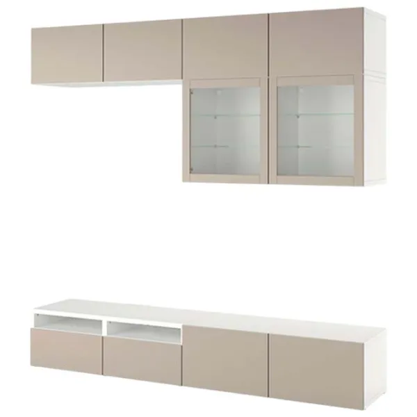 Гостиная Ikea Besta/Sindvik/Lappviken Модульная / White photo 1