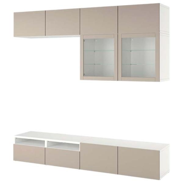 Гостиная Ikea Besta/Sindvik/Lappviken Модульная / White photo 1