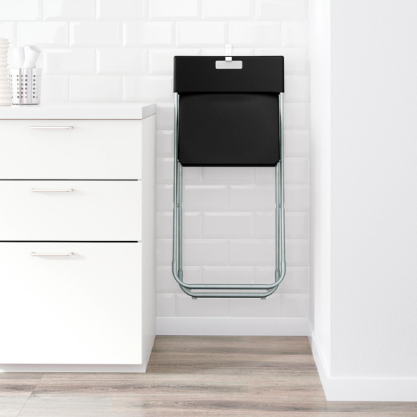 Scaun de bucătărie Ikea Gunde Plastic/ Black Chrome photo 4 Scaun de bucătărie Ikea Gunde Plastic/ Black Chrome photo 4