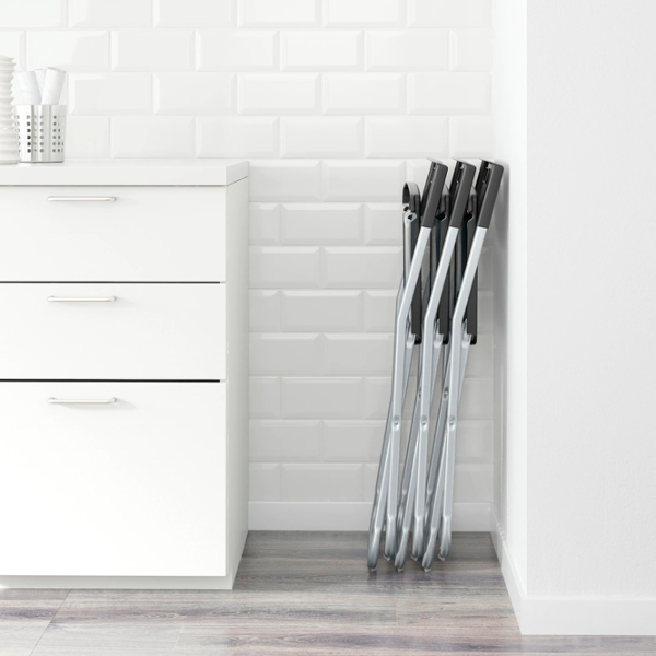 Scaun de bucătărie Ikea Gunde Plastic/ Black Chrome photo 5 Scaun de bucătărie Ikea Gunde Plastic/ Black Chrome photo 5