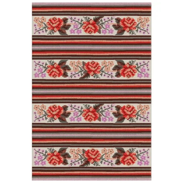 Ковер Covoare Ungheni Delta 24 Brown Red / Полипропилен photo 1