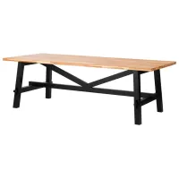 Кухонный стол зафиксированный Ikea Skogsta ДСП/ Acacia