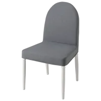 Кухонный стул Ikea Danderyd/Vissle Ткань/ Серый White