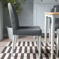 Scaun de bucătărie Ikea Danderyd/Vissle Stofă/ Gray White photo 6