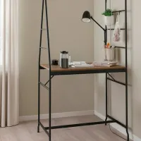 Masă de bucătărie fixă Ikea Haverud PAL/ Black photo 2