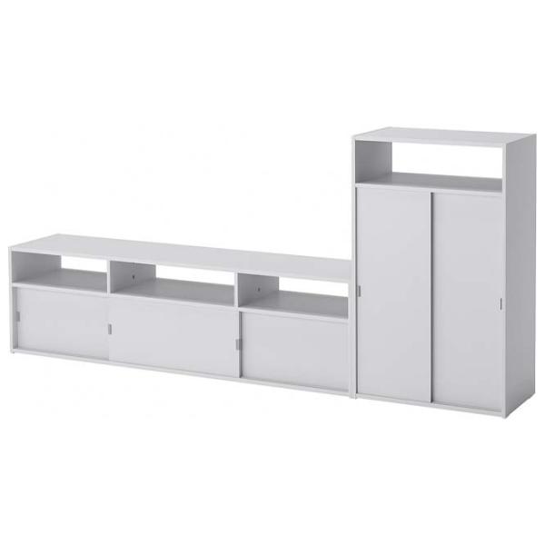 Гостиная Ikea Havsta Линейная / White photo 1