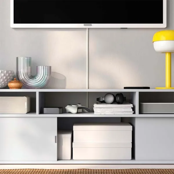 Гостиная Ikea Havsta Линейная / White photo 2